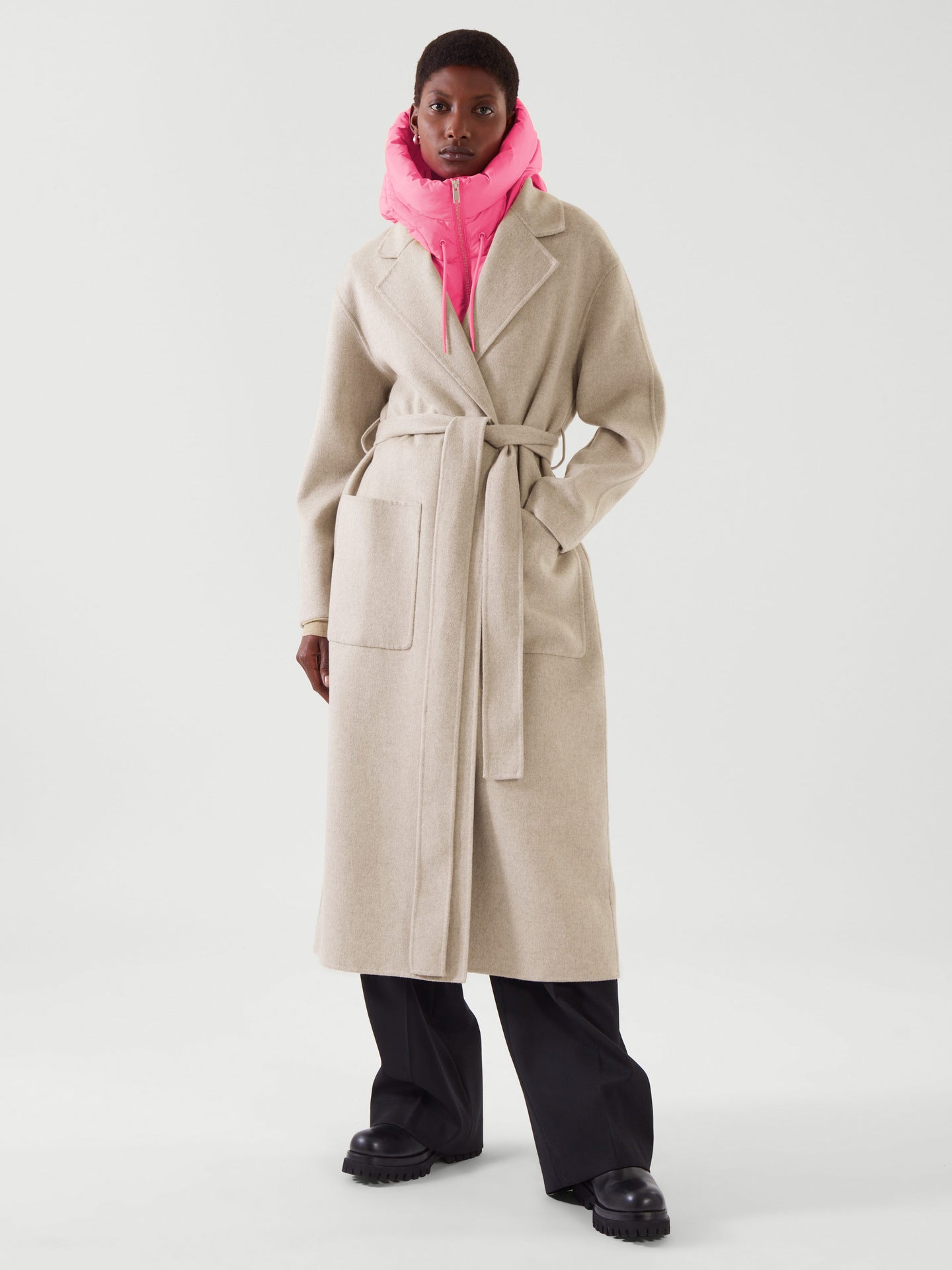 Autumn And Winter Women's Clothing Fashionable And Versatile Clothing Accessories Hooded Fake Collar Vest 9