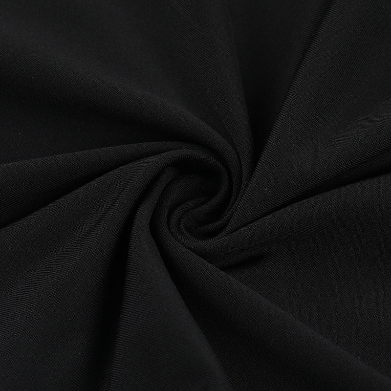 Women Suspender Lace Sexy Elegant Backless Dress 16