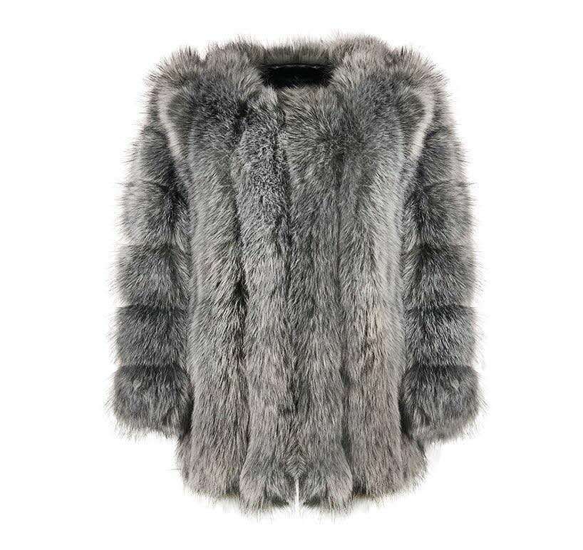 Women's Faux Fur Jacket Autumn And Winter Faux Fur Coat 5