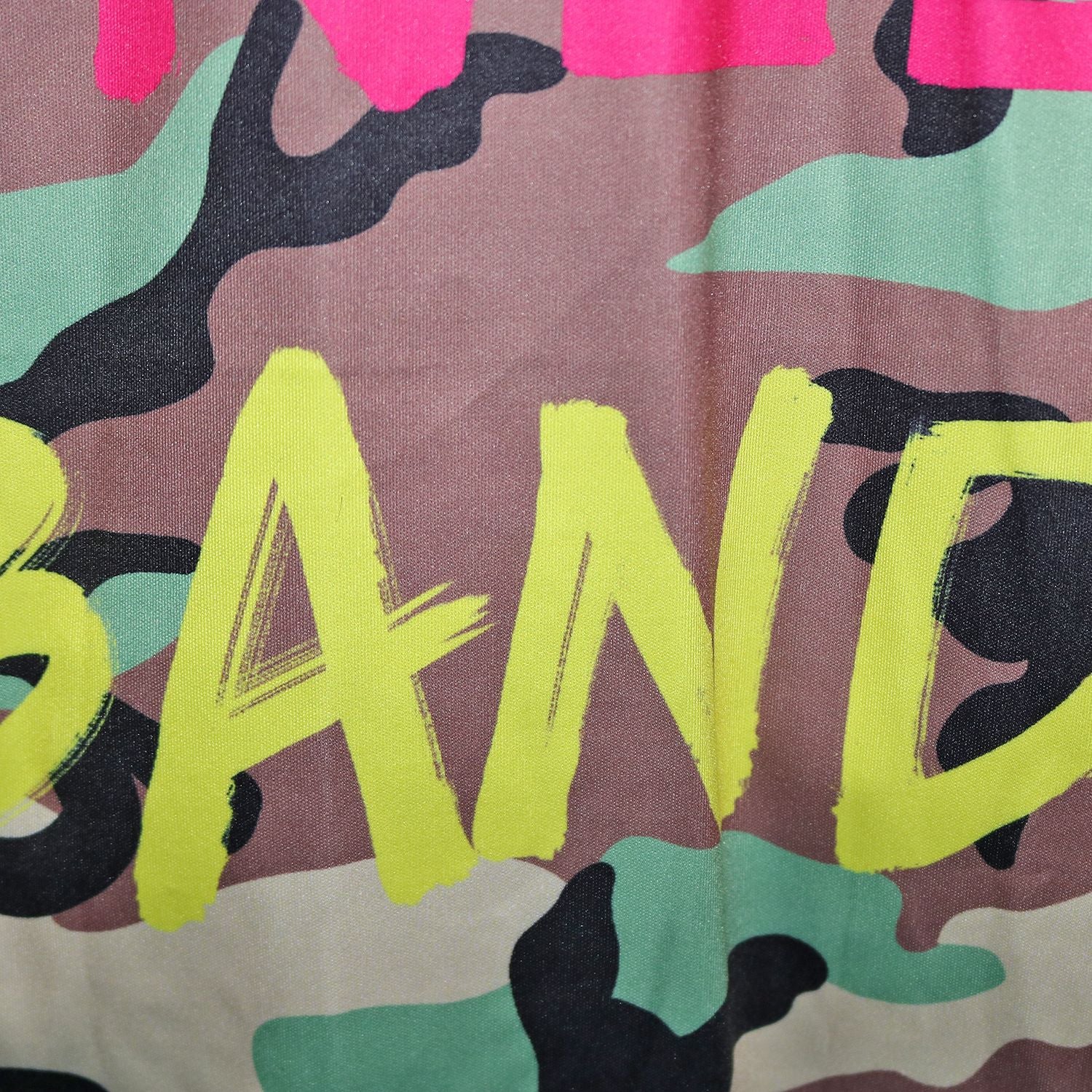 Women's Long Casual Fashion Camouflage Printed Patched Jacket 16