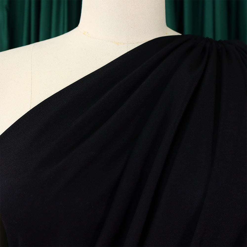 African Women's Solid Color Sexy One Shoulder Formal Party Fashion Jumpsuit 41