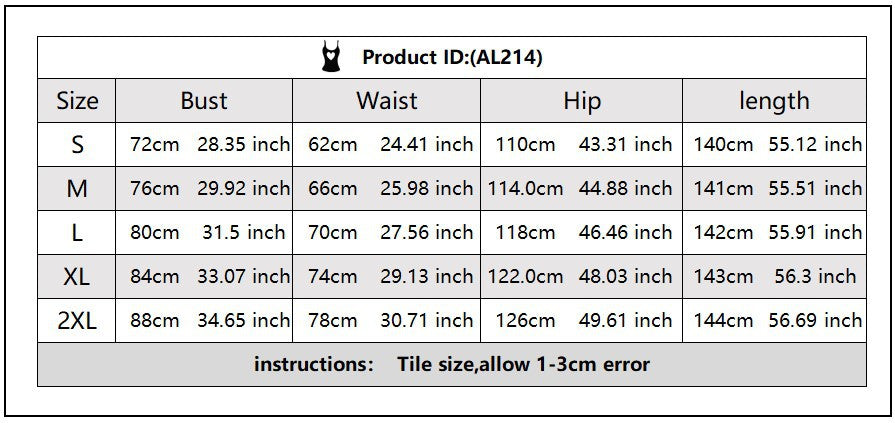 Women's Suspenders Solid Color Sleeveless Sexy Leak Back Large Long Dress 12