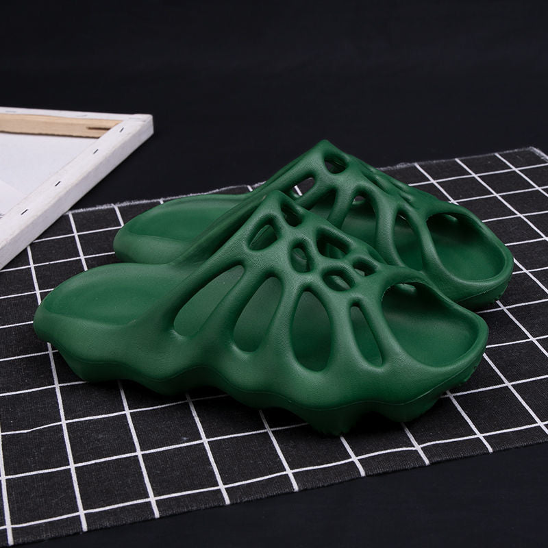 Fashion Skull Slippers Men's Summer Outdoor Wear Thick Sole Increased Soft Sole Beach Outdoor Sandals and Slippers 12