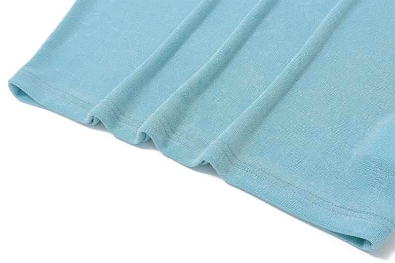 Women's Summer Fashion Sexy Holiday Solid Bodycon Dress 11