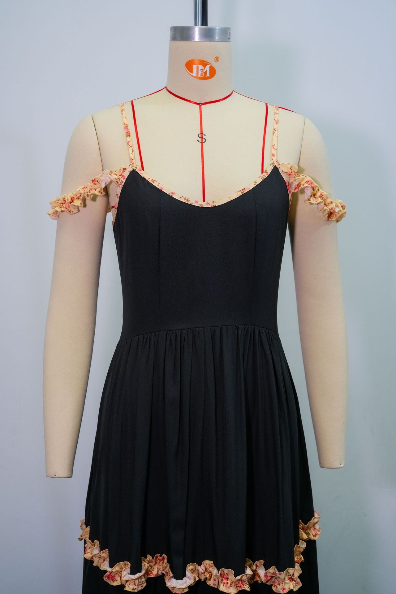 Women's Summer Fashion Sexy Straps Long Dress 11