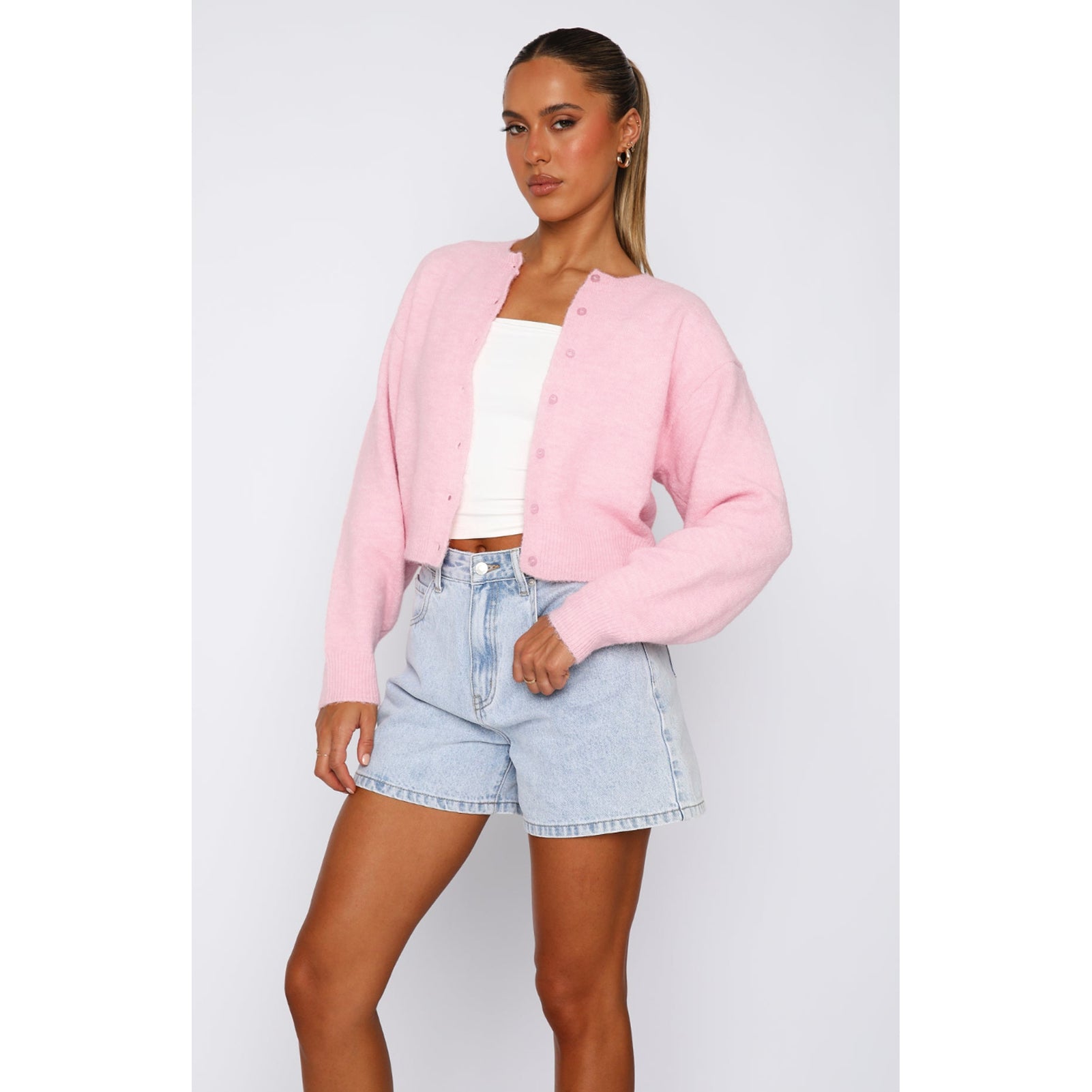 Women Casual Solid Top Sweater 3