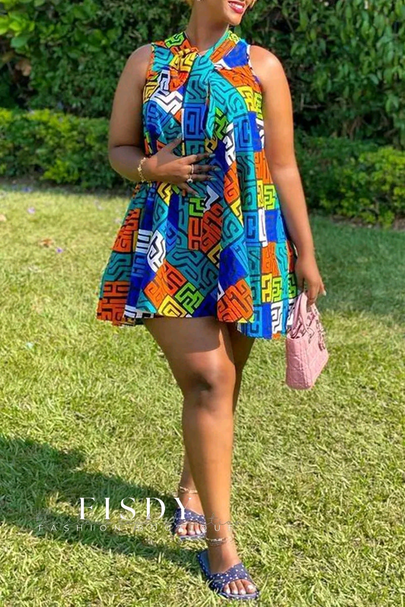 Plus Size Women Popular Casual Dress 3