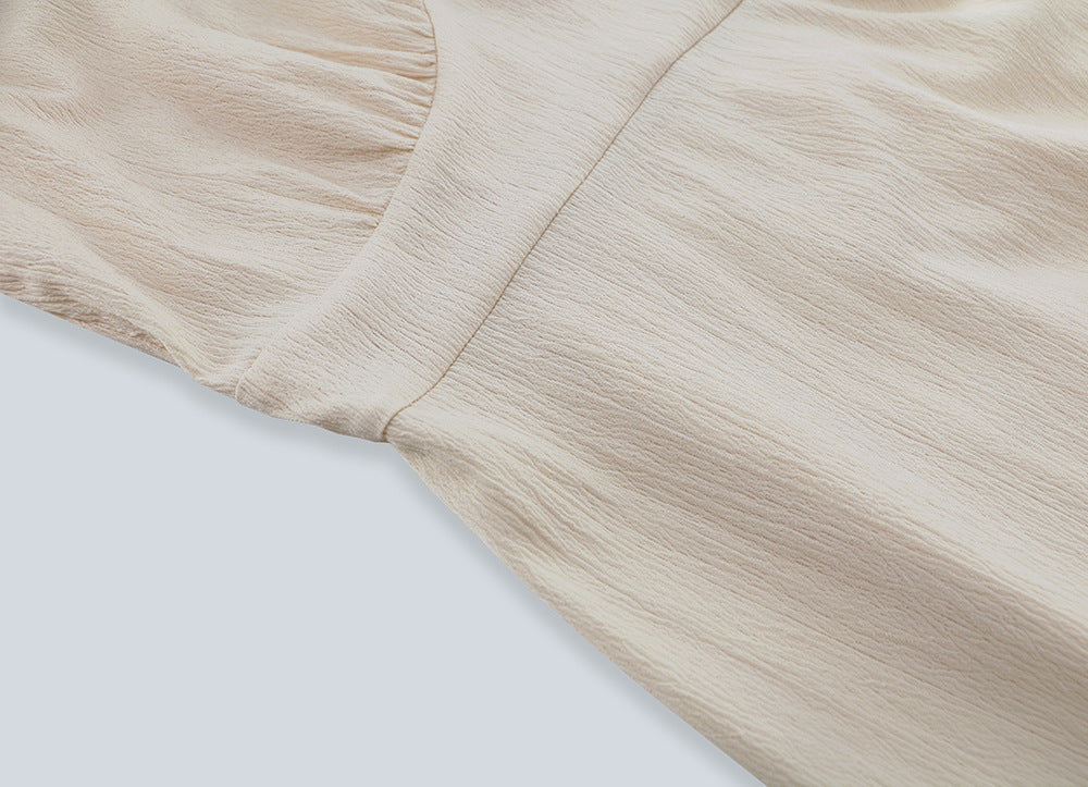 Plus Size Women V Neck Long Sleeve Mermaid Dress 33