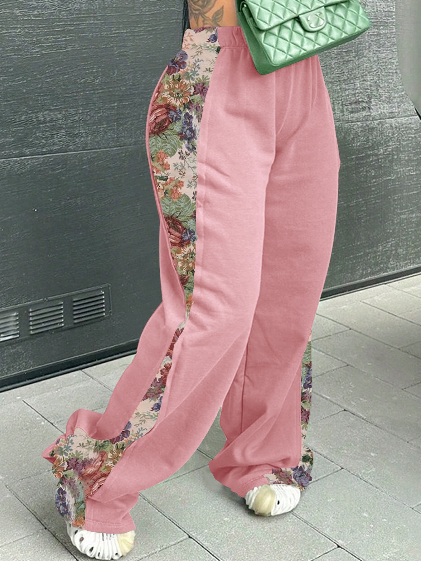 Women's Patchwork Casual Pants 4