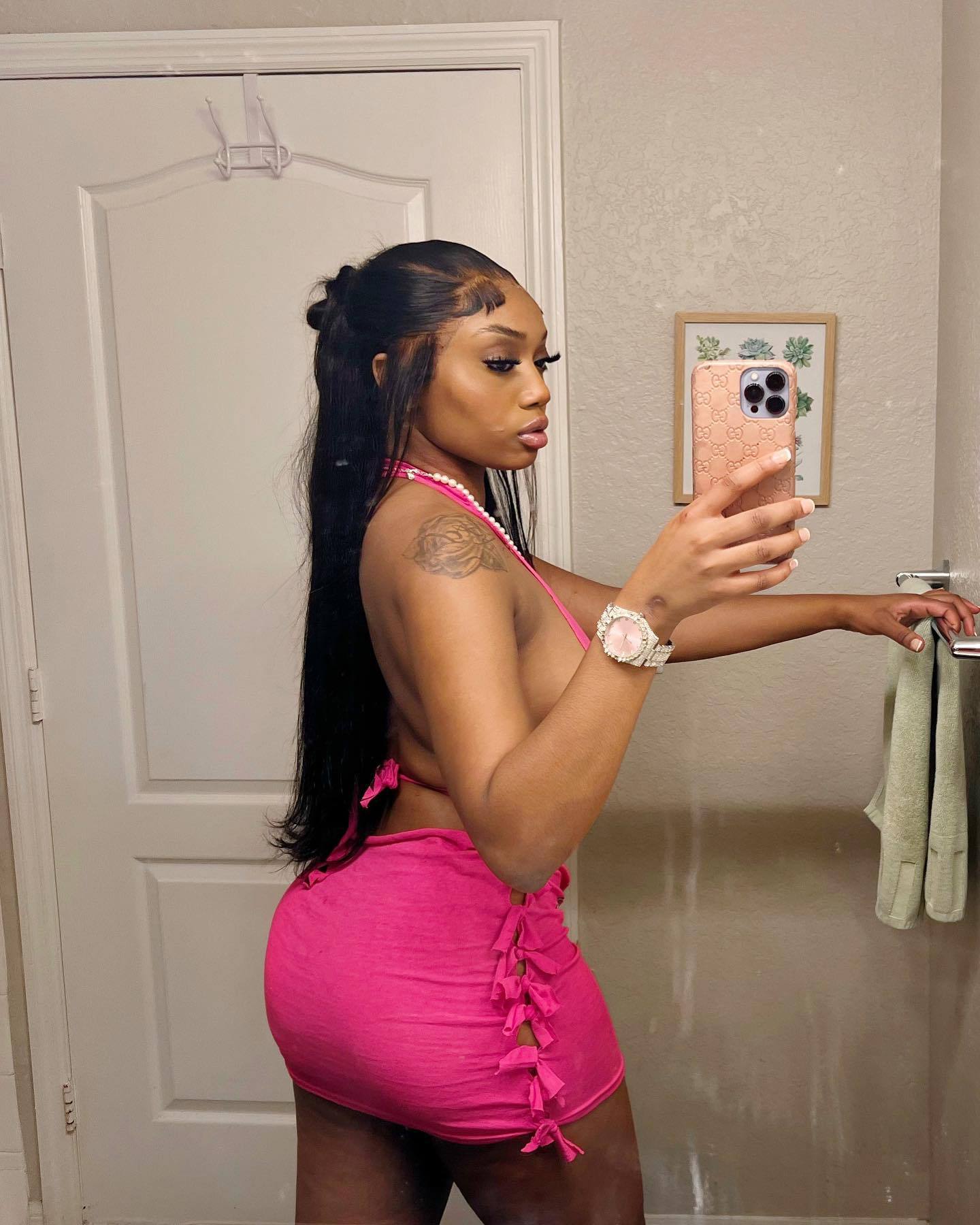 Summer Fashion Casual Cutout Back Lace-Up Tassel Low Back Dress Mini Dress 5