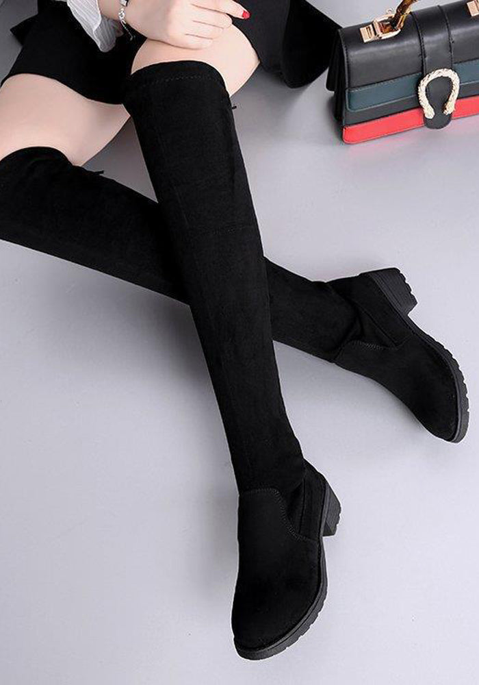 Women Autumn/Winter Suede Flat Boots