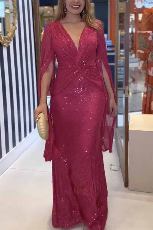 Women Autumn and Winter Party Sequin Dresses 5