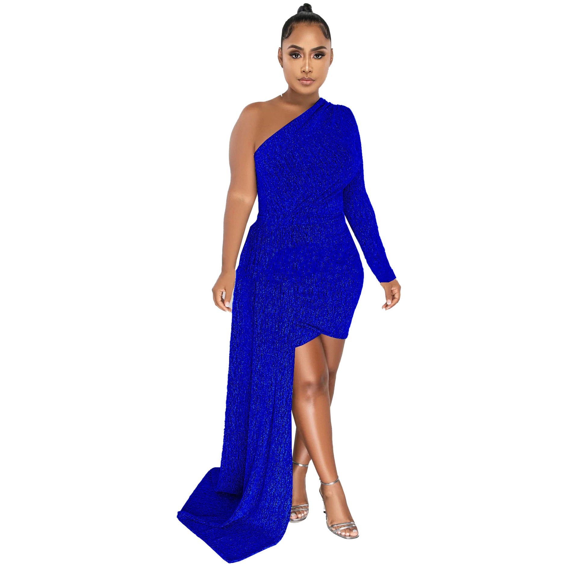 Sexy Slim Fit Solid Dress 11