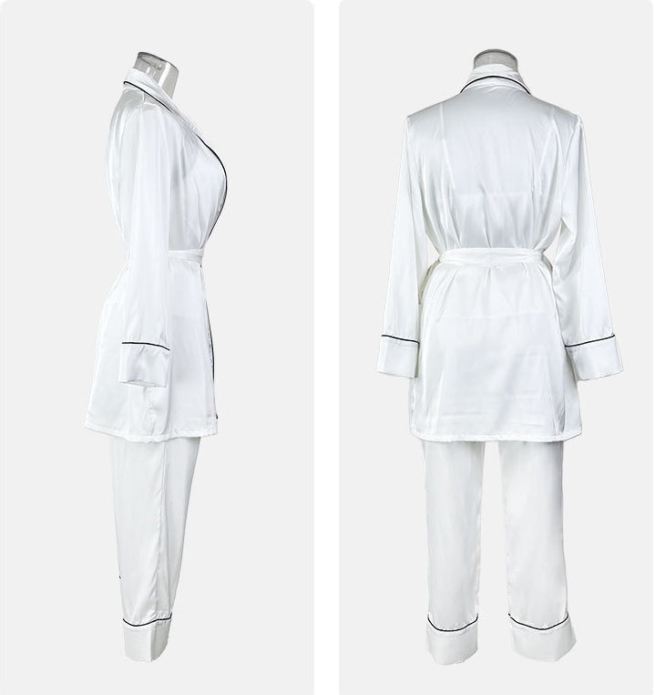 Women autumn long-sleeved top and Pant loungewear two-piece set 3