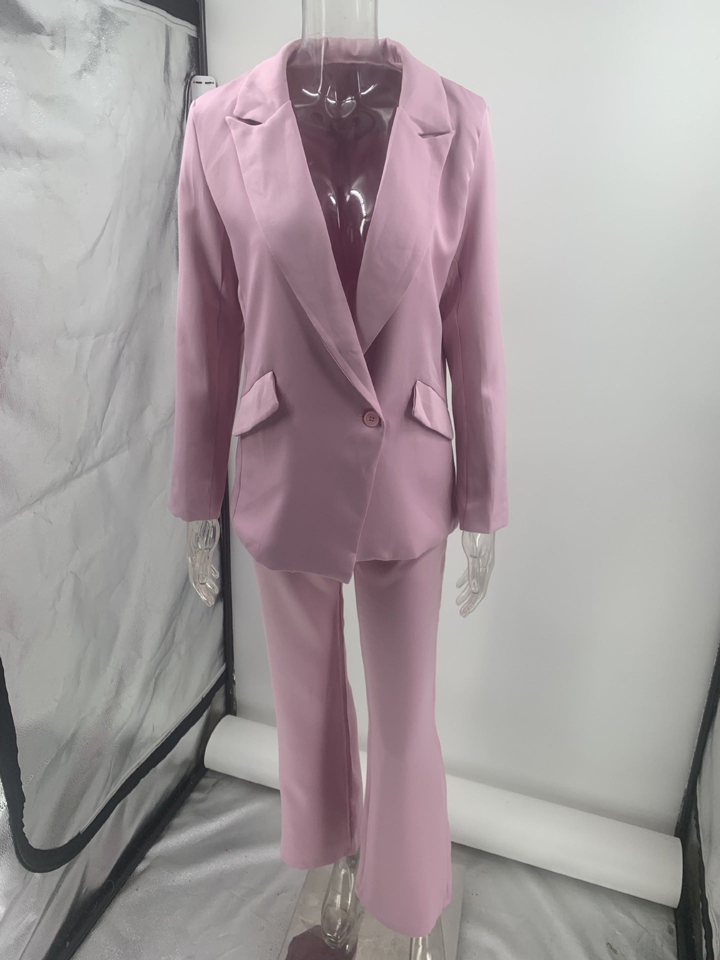 Autumn and winter fashion Casual Professional women's blazer pants two-piece suit 13