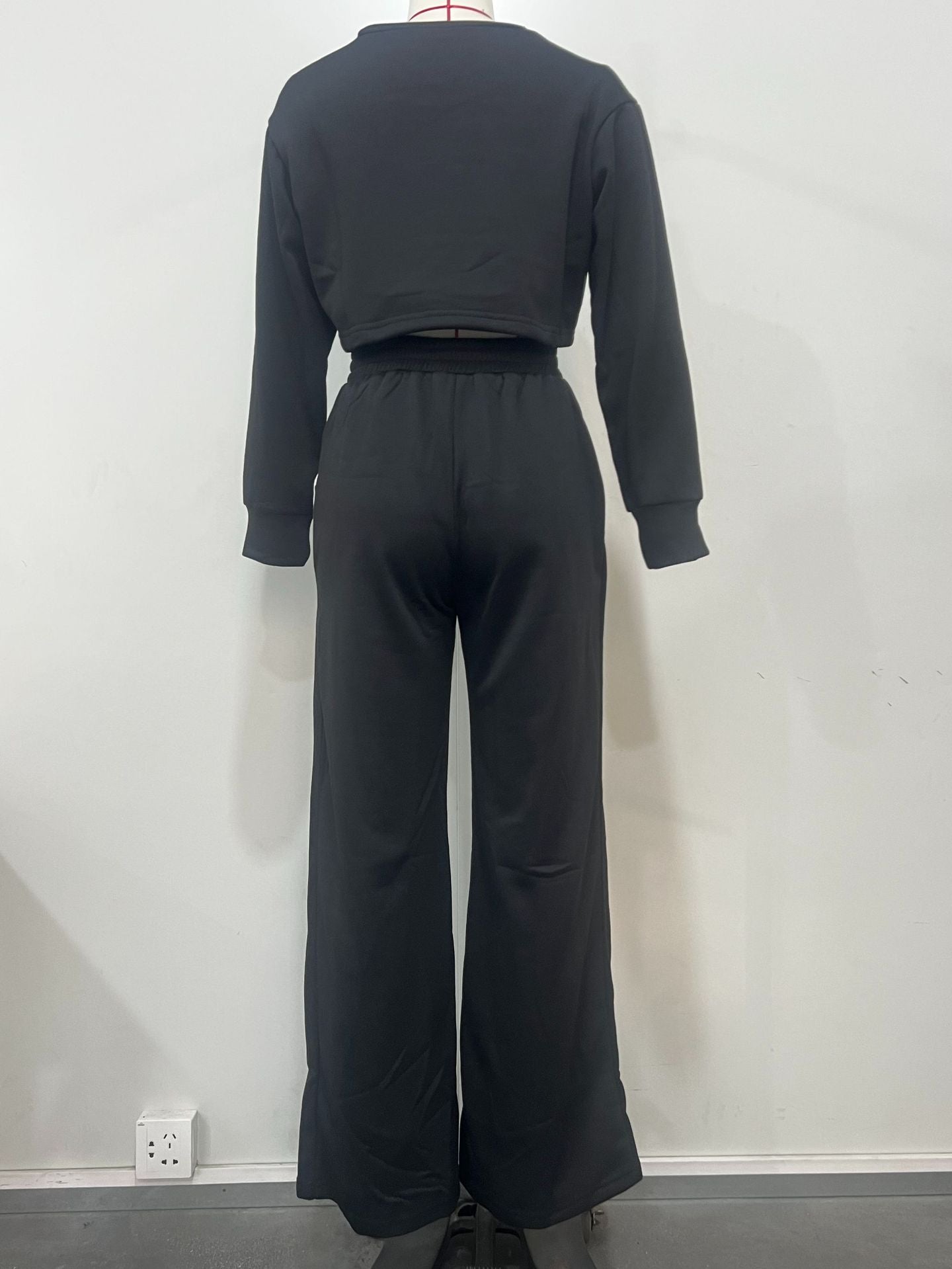 Women Striped Top and Pants Two Piece Set 7