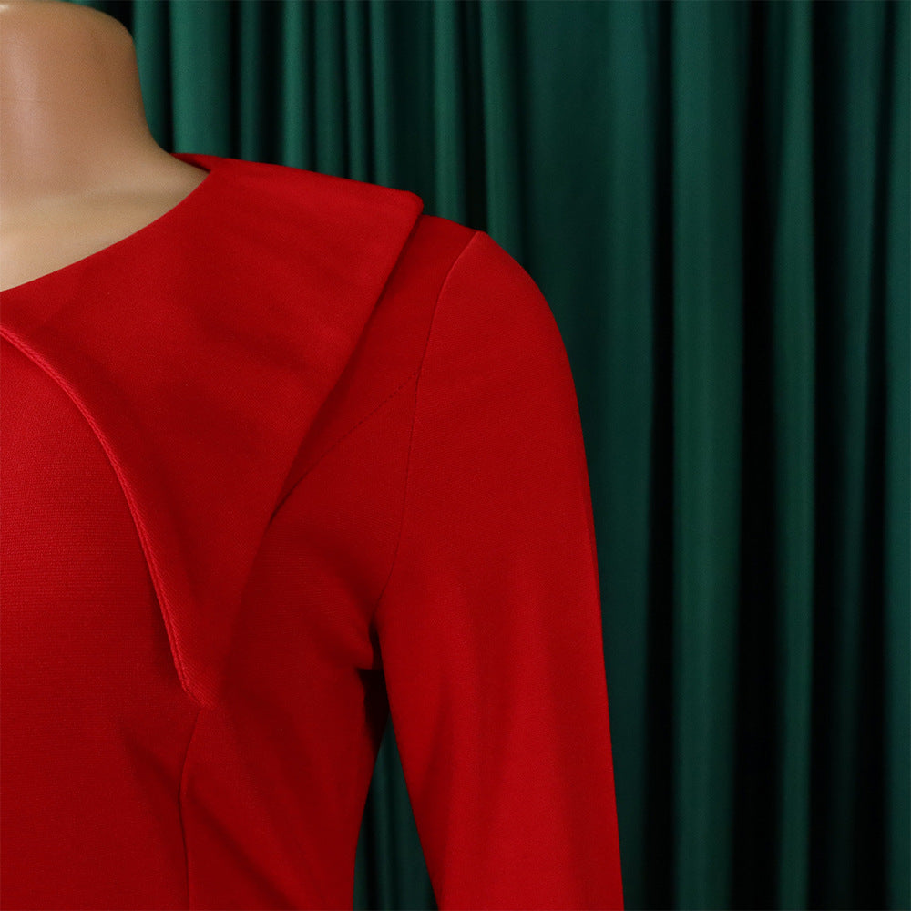 Plus Size Women African Bodycon Dress 34