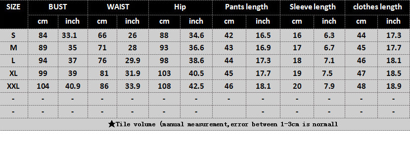 Women's summer sexy tight fitting two-piece shorts set 7