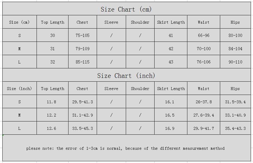 Women Casual Heart Print Contrasting Crop Top and Bodycon Skirt Two-Piece Set 10