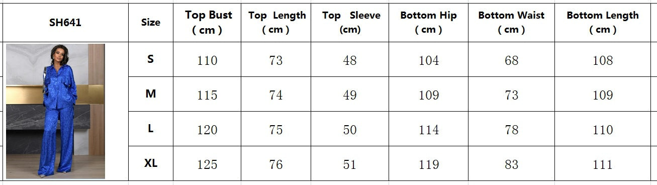 Women Long Sleeve Loose Leopard Print Top and Pant Two-Piece Set 8