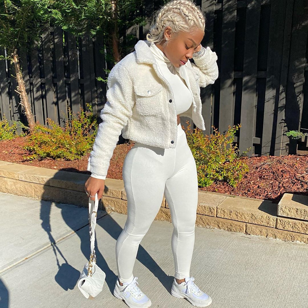 Women's Plush Solid Color Coat