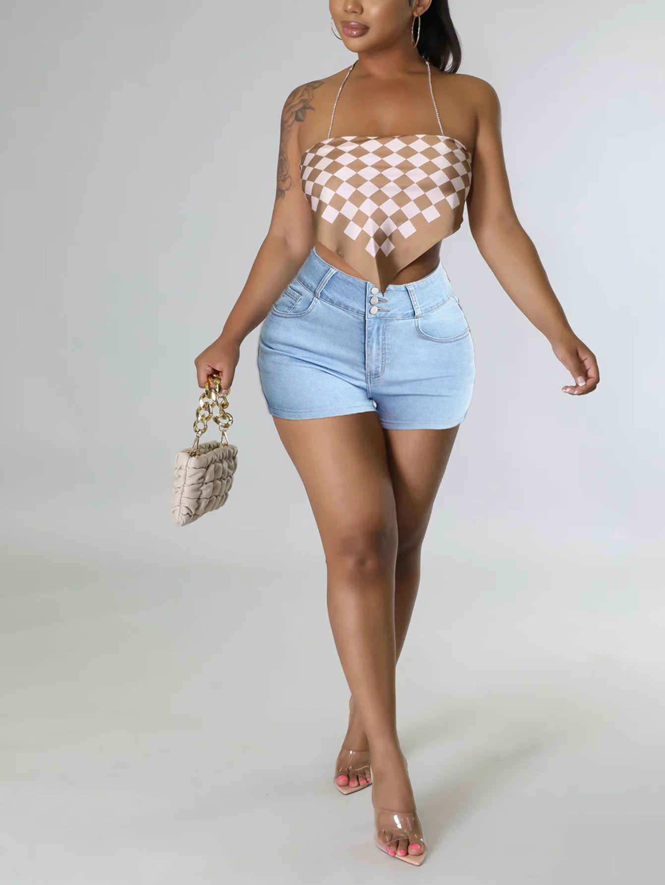 Women Summer Casual Denim Shorts