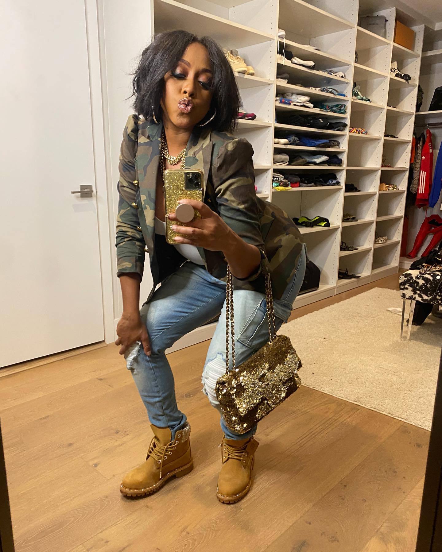 women's camouflage print blazer 5