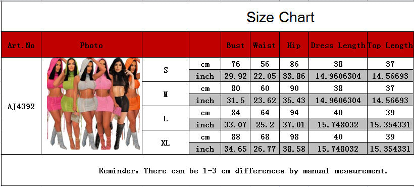 Women Casual Sleeveless Hooded Top and Beach Skirt Two-piece Set 6