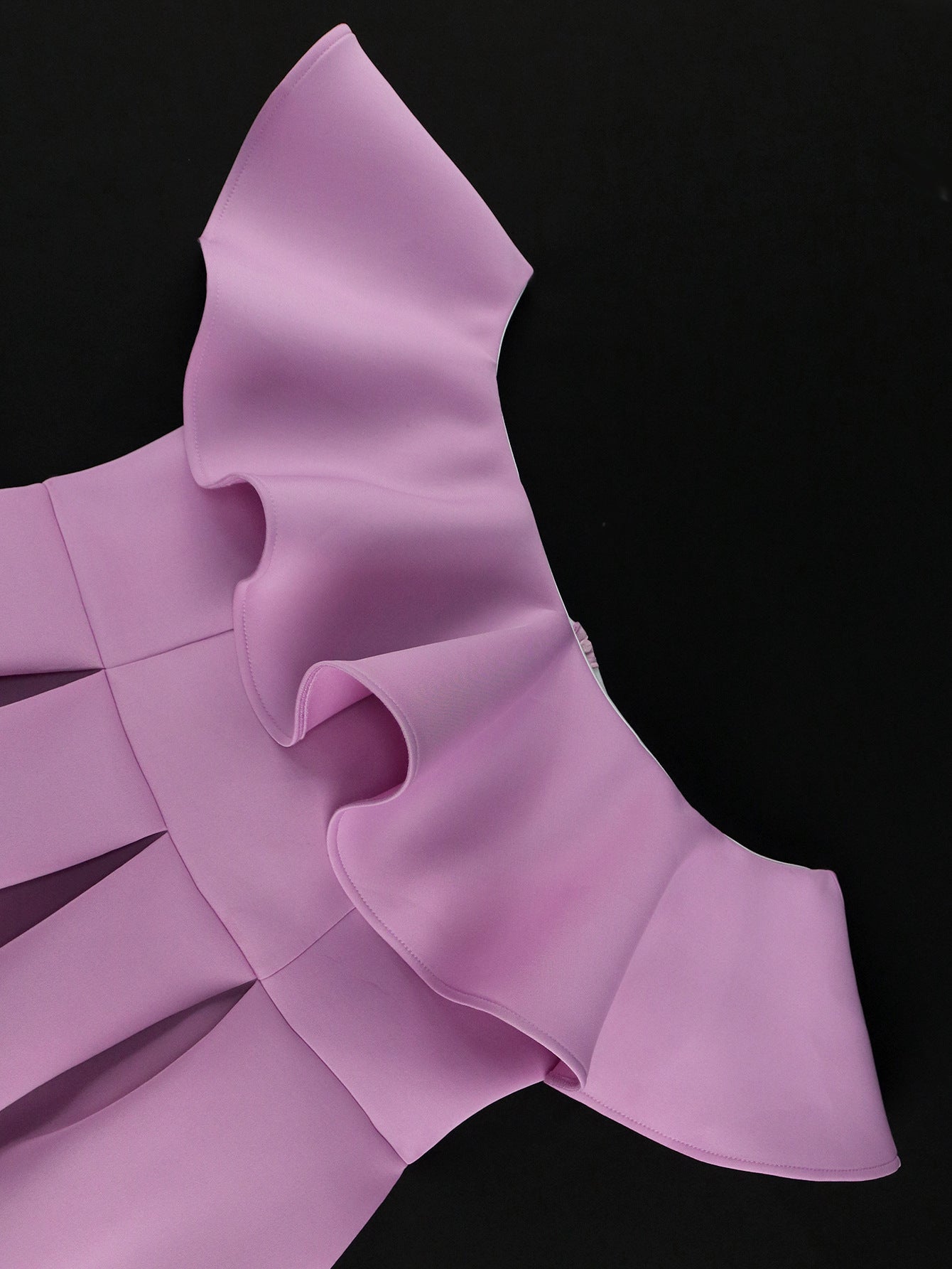 Sexy Elegant Off Shoulder Ruffled High Waist A-Line Formal Party Dress 11