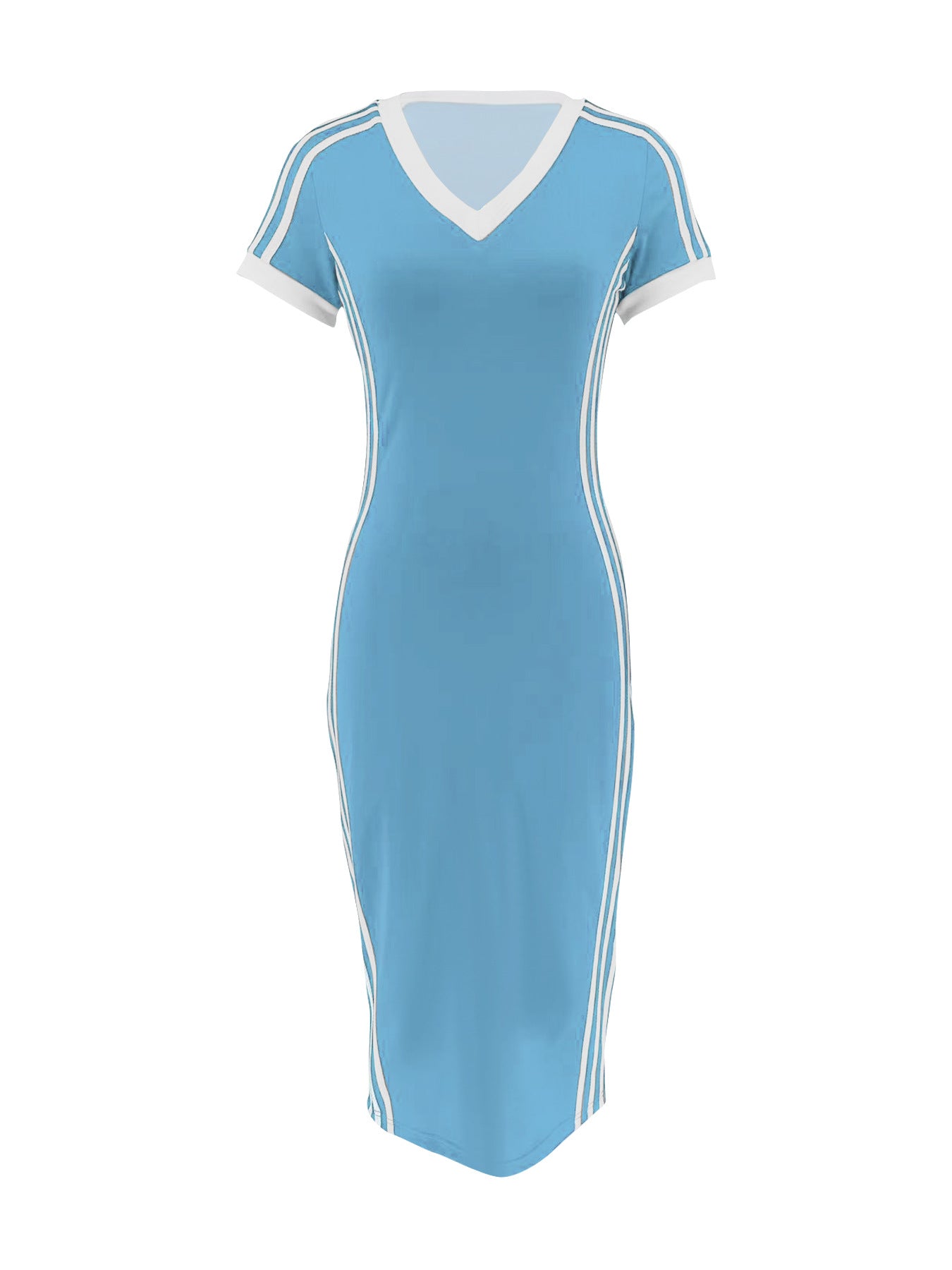 Women's V-Neck Dress 29