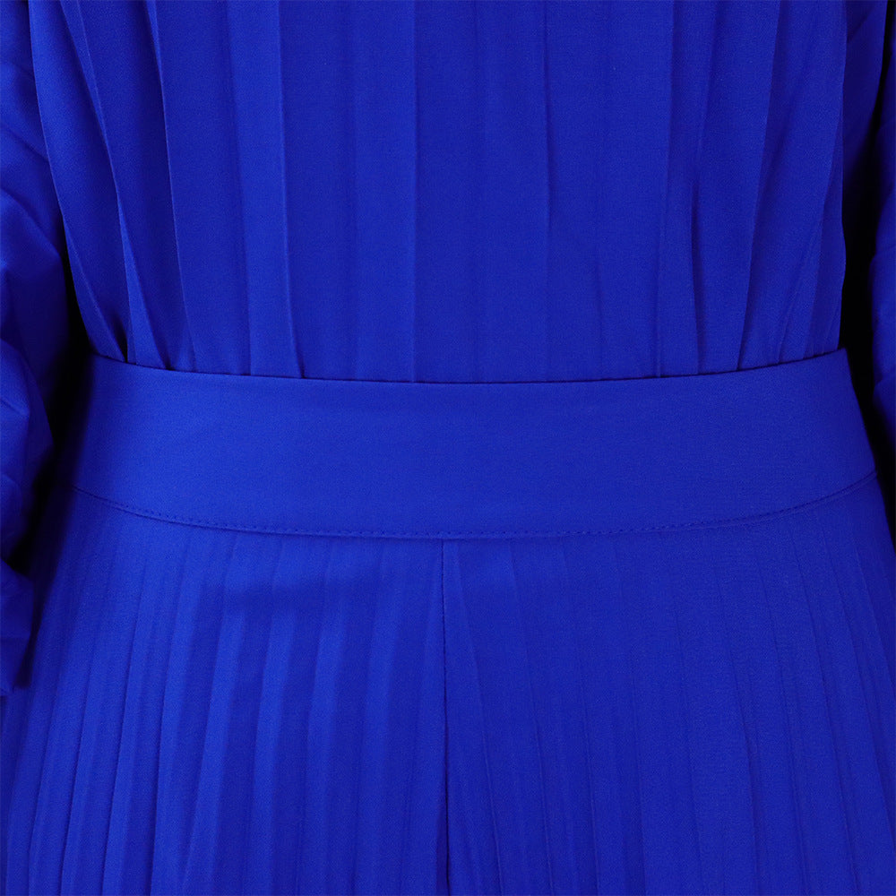 Plus Size Women Summer Loose Casual Shirt and Wide-leg Pants Two-Piece Set 18