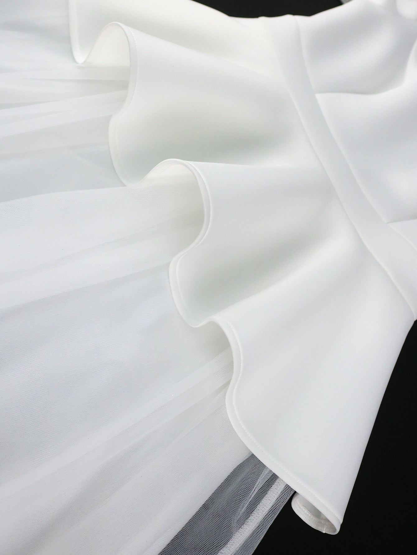 Puffy Ruffle Dress Cocktail & Wedding Party Gown 13