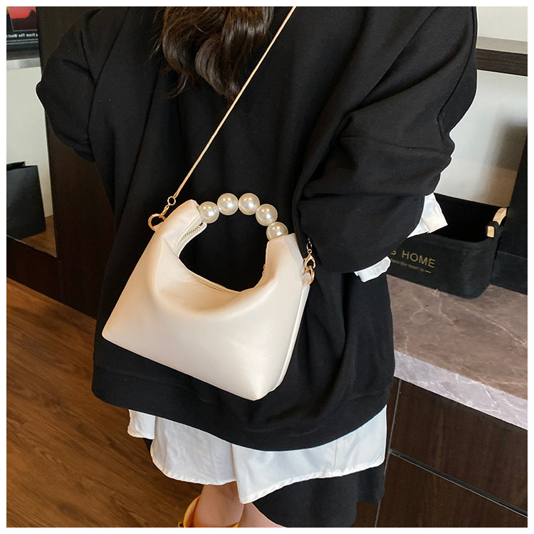 Women Pearl Handbag Chain Crossbody Bag 17