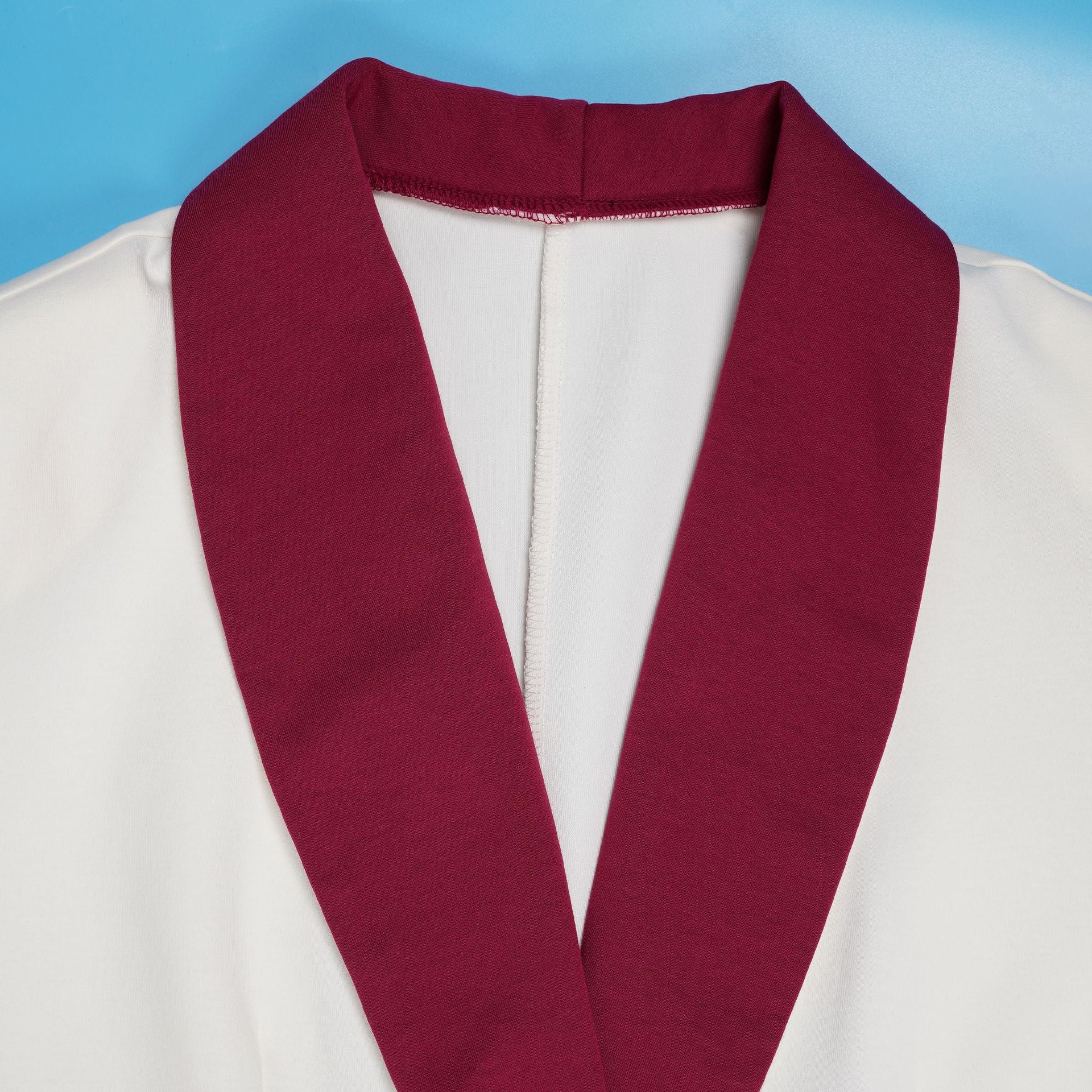 Women's Elegant Career Color-Blocking Turndown Collar Casual Suit Two-Piece Set 33