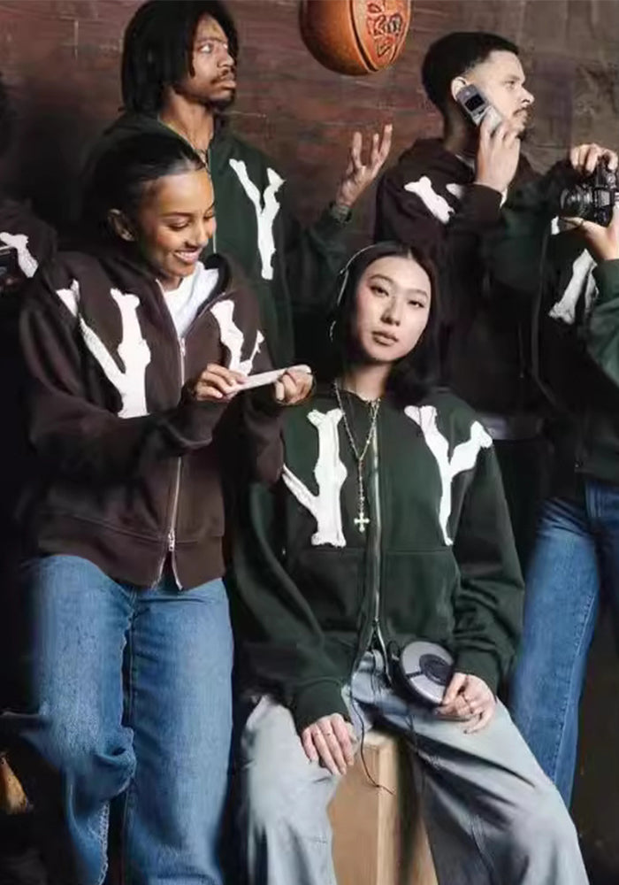 Women Embroidered Long Sleeve Hoodies 9