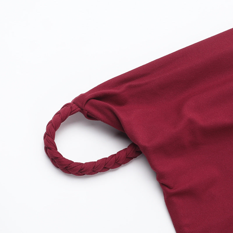 Sexy Slim-Fit Low Back Jumpsuit Autumn Tight-Fitting Romper 15