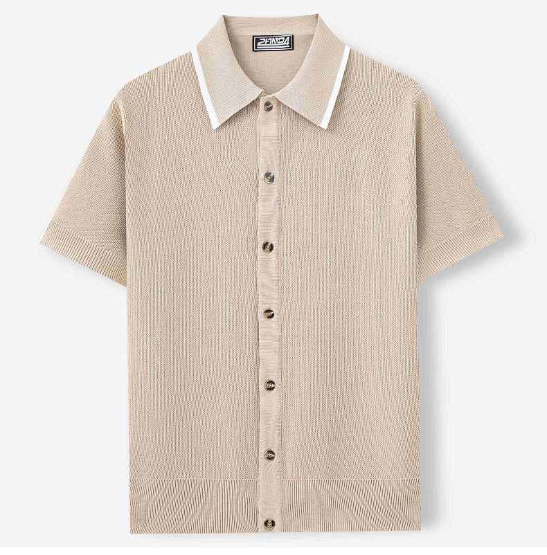 Men's Summer Short-sleeved Polo T-shirt 9