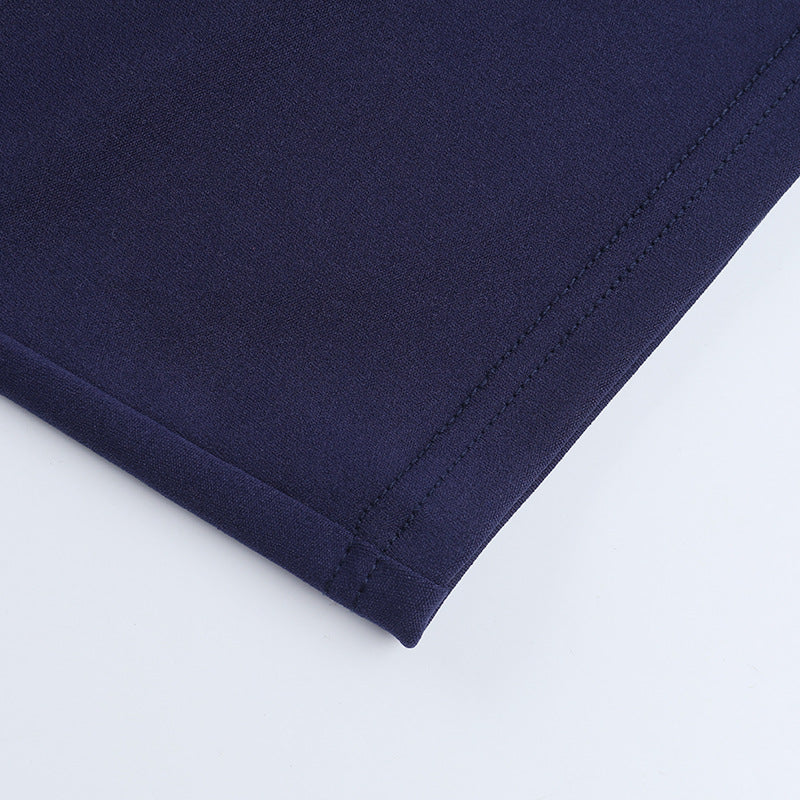 Women Basics crossover Knot Long-Sleeve Mini Dress 13