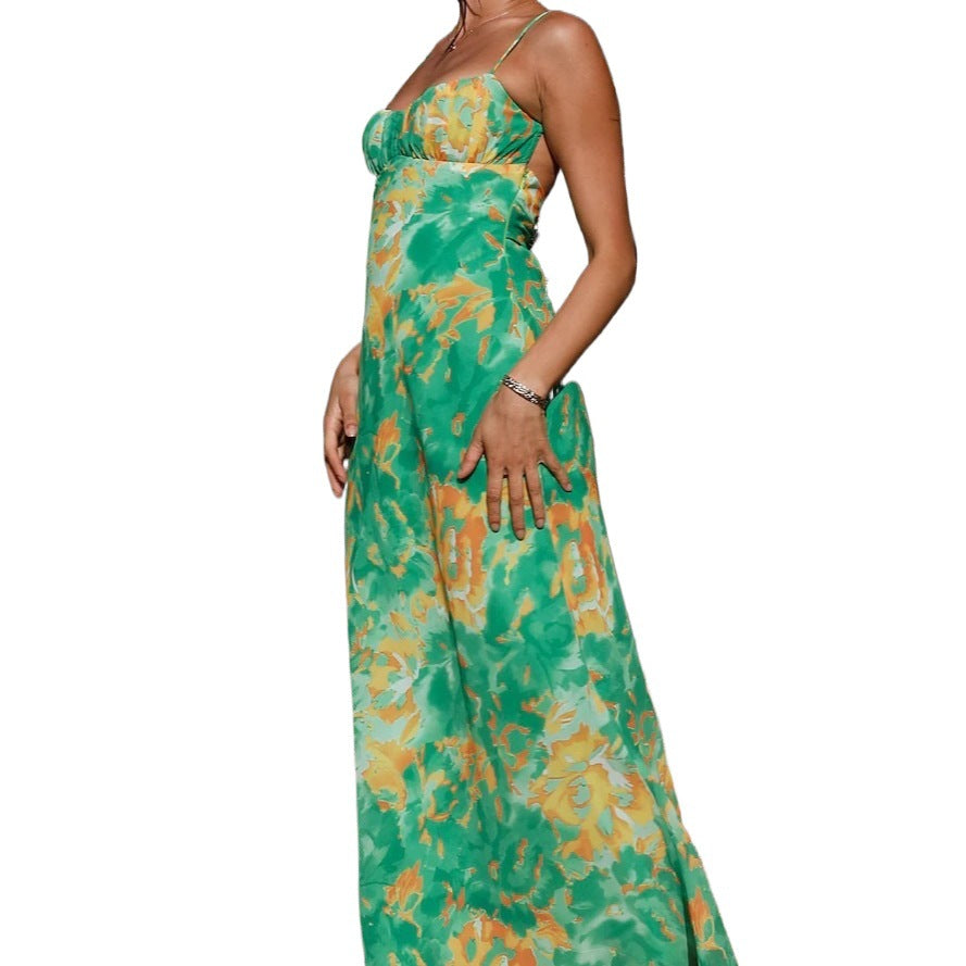 Women Summer French Strap Dress 7