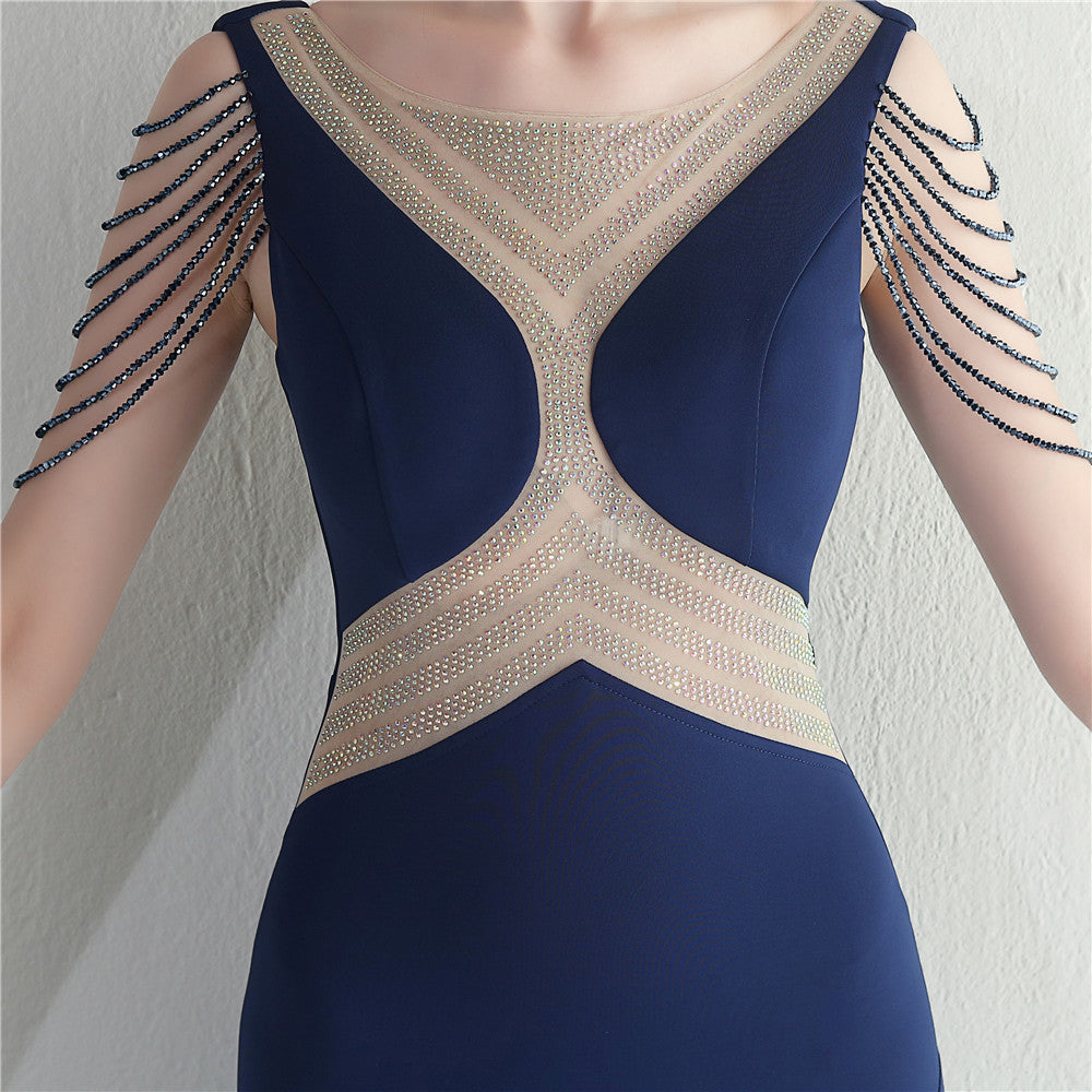 Beaded Gown Dinner Prom Long Evening Dress 31