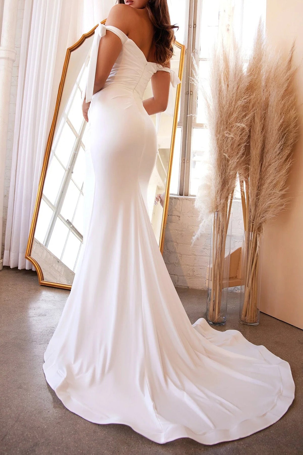 Summer Dress Slim Fit Slit Formal Party Evening Dress 5