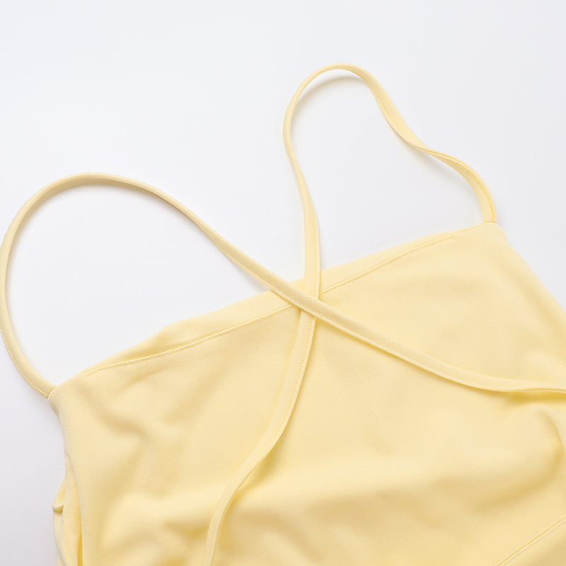 Women Backless Lace-Up Dress 16