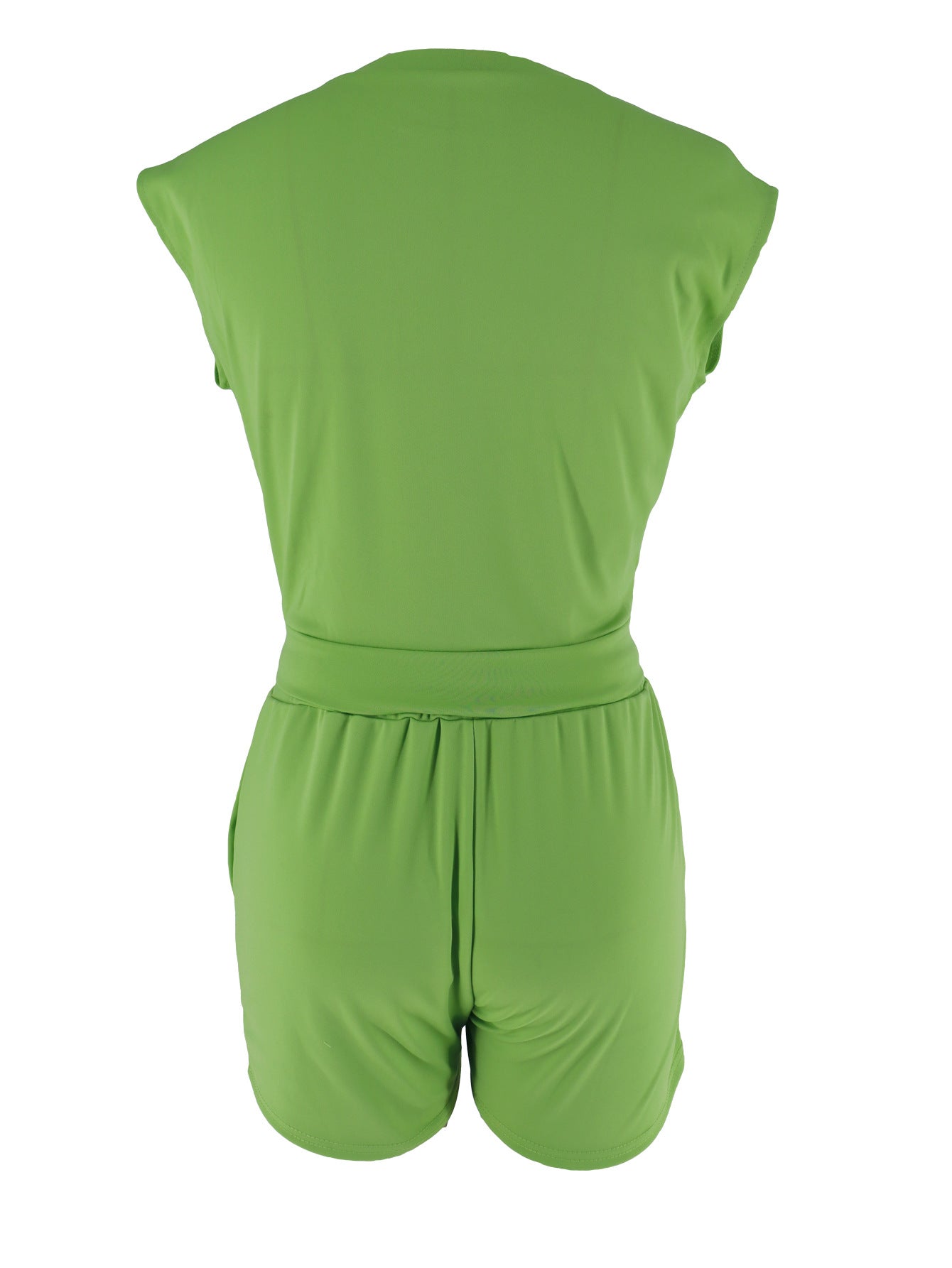 Summer Trendy Sleeveless Sports Casual Two-Piece Shorts Set 4