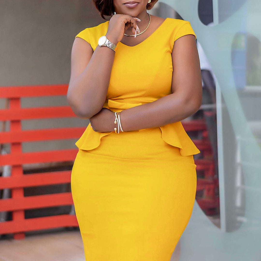 Plus Size Women Summer Bodycon Dress 10