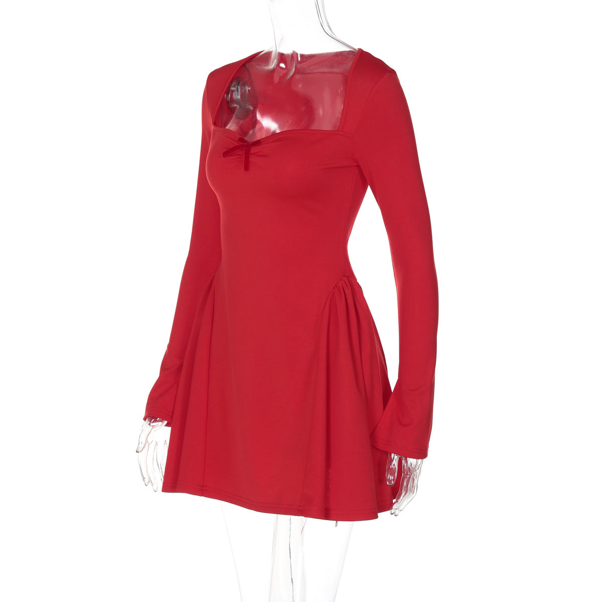 Women Autumn Strapless Sexy Sleeveless Dress 14