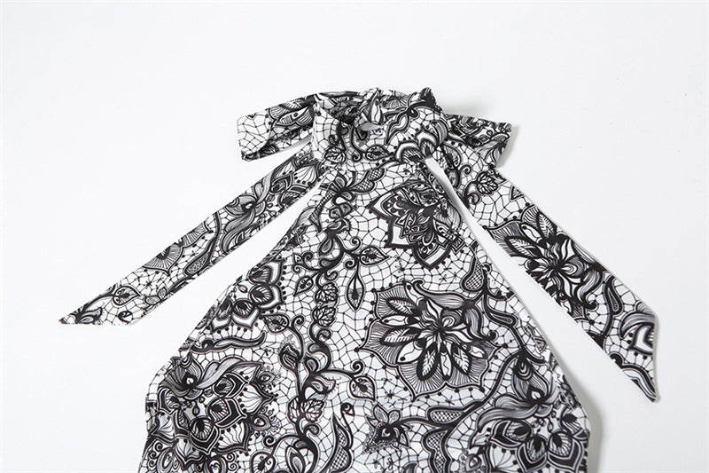 Women Summer Style Printed Sleeveless Backless Jumpsuit 10