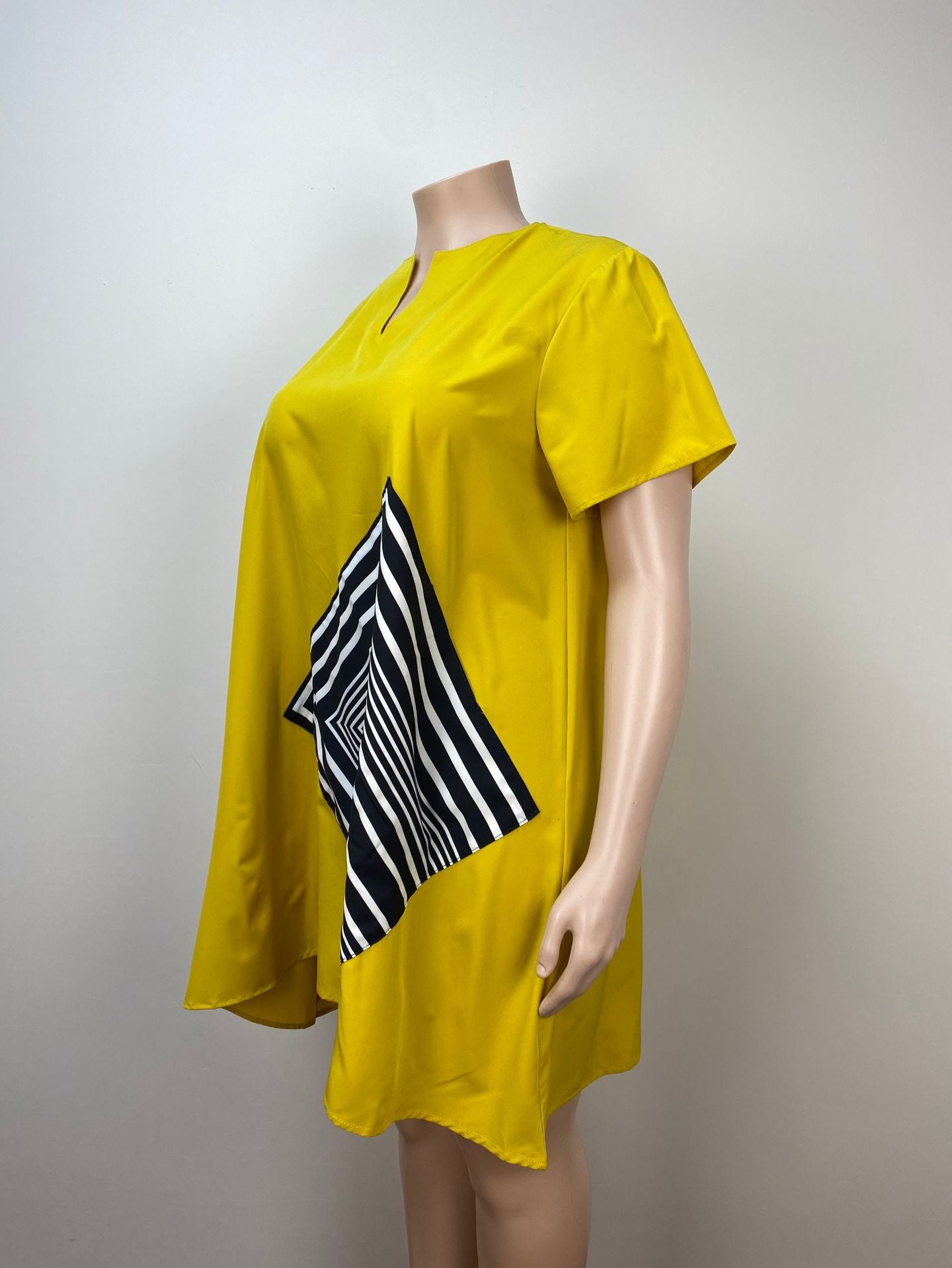 Plus Size Fashionable Loose Dress 4