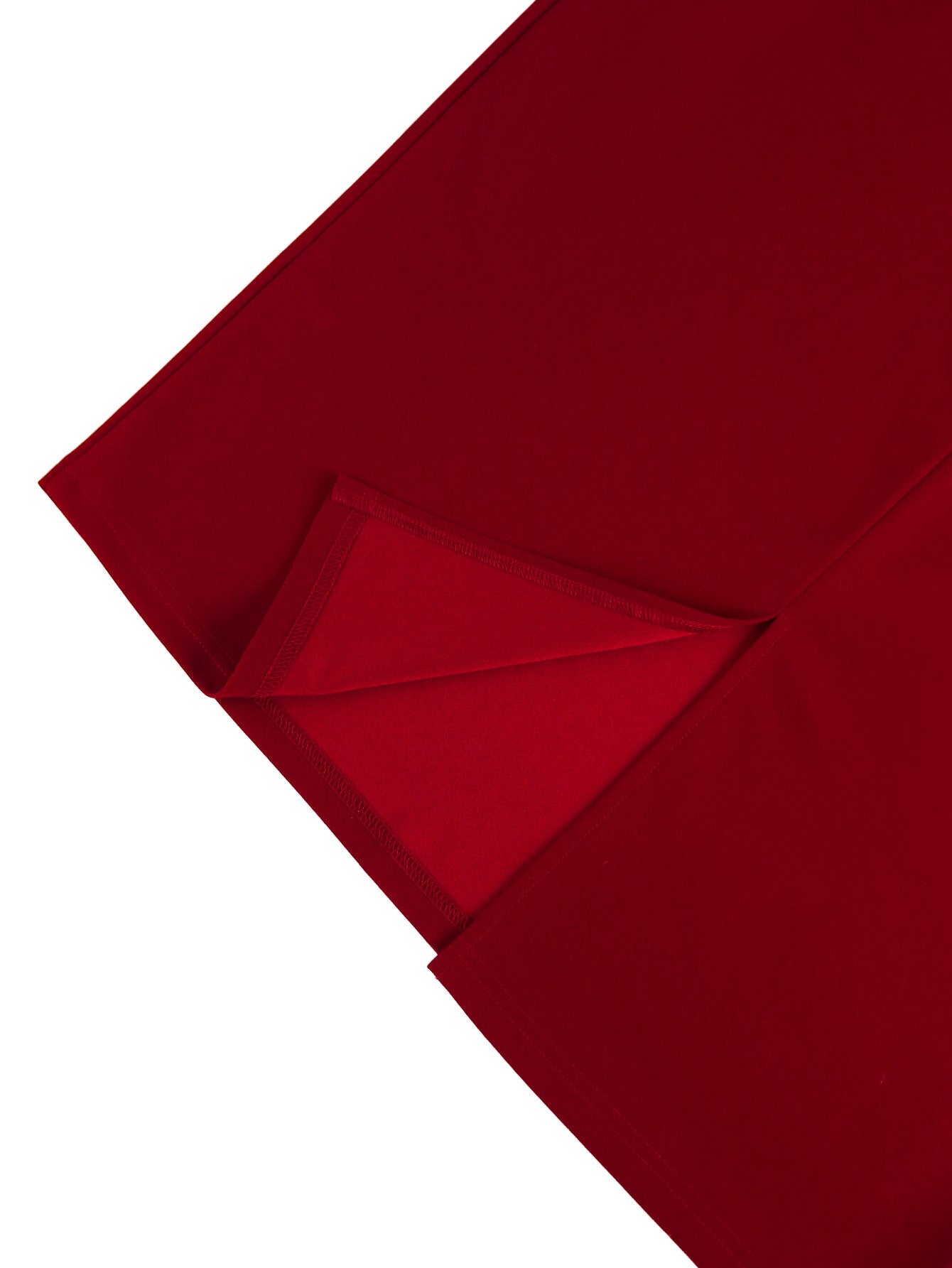 Turndown Collar Contrast Color Elegant Formal & Cocktail Party Dresses 15