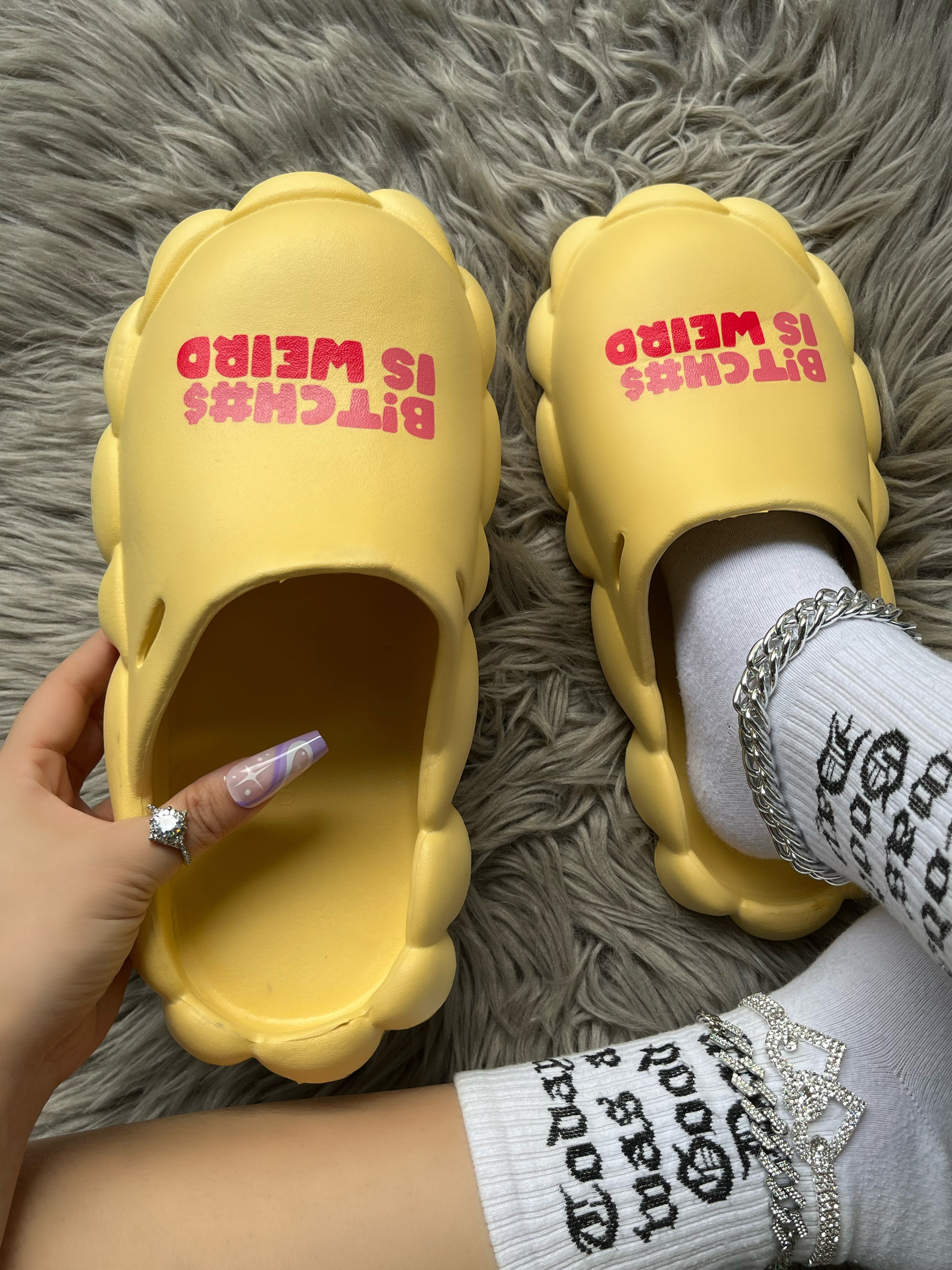 Spring And Summer Women's Shoes Sandals And Slippers Couple Eva Waterproof Women Slippers 81