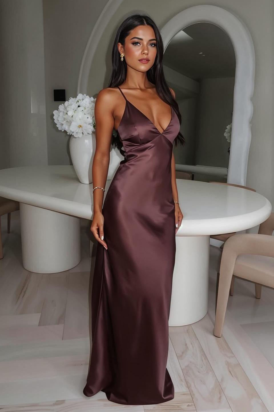 Summer women's v-neck tie sleeveless Chic Slim Waist fashion dress 7